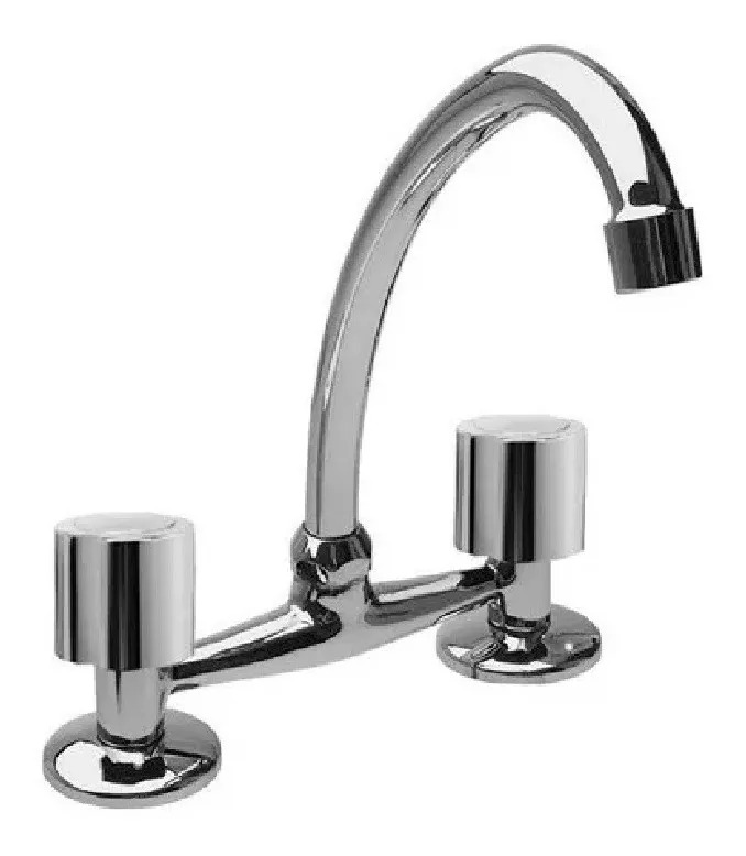 GRIFERÍA BICOMANDO MERIDA COCINA MESADA - HYDROS [ME3005]