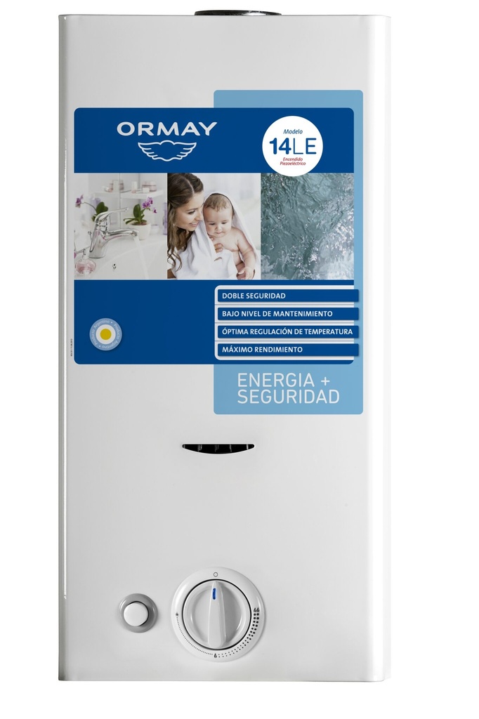 CALEFON A GAS 14LTS - ORMAY [14 LE]