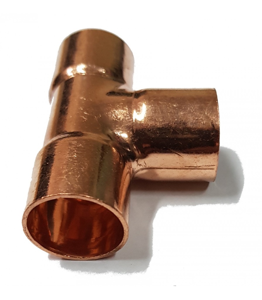 TEE DE COBRE Ø 7/8" - PARA SOLDAR