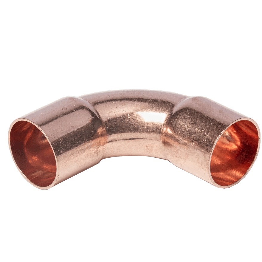 CURVA DE COBRE 90° Ø 2 1/8" - PARA SOLDAR