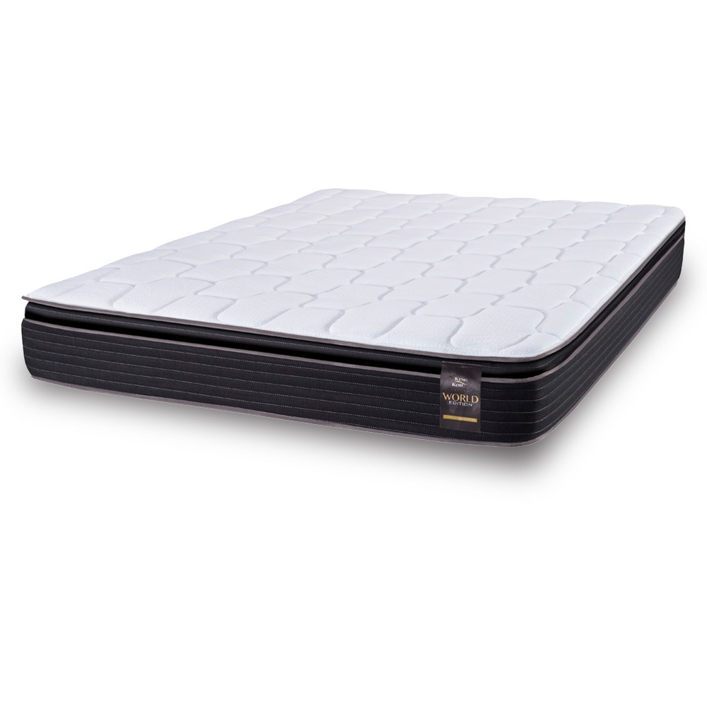 COLCHÓN CON RESORTES FINESSE - 2 PLAZAS - 1.40X1.9 MTS - ALTURA: 25,5CM - KING KOIL [54904]