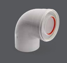 CURVA 90° COAXIAL 60/100 M-H- FERROLI [1KWMA81A]