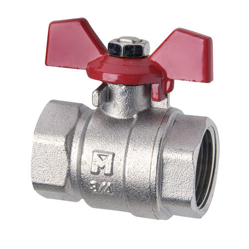 VALVULA ESFÉRICA VOLANTE TIPO MARIPOSA H-H DE 1/2" - VALFORTE [13210012]