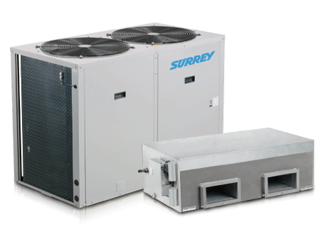 SISTEMA SEPARADO PARA CONDUCTO 10TR - MODELO 640EQ - F/C POR BOMBA- SURREY  (COMMERCIAL) [640EQ120---SA]