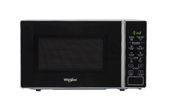 MICROONDAS 20LTS - PLATA - WHIRLPOOL [WMS20BS]