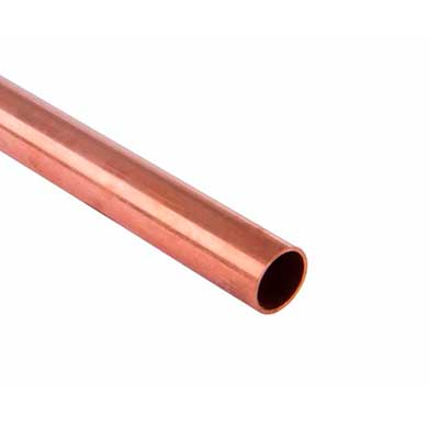 CAÑO COBRE RIGIDO Ø 1 1/4" ESPESOR 1mm en tiras de 5 mts (COBRE NACIONAL) - Precio por Metro