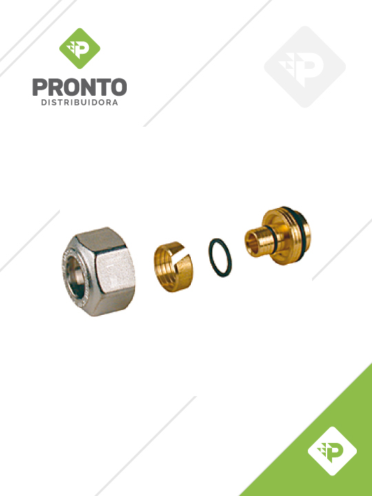 ADAPTADOR AJUSTE MECANICO-GIACOMINI R179AM 16X(20X2) (R179MX020)