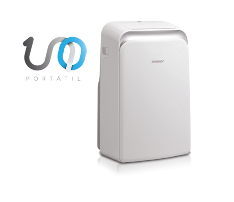 AIRE ACONDICIONADO PORTATIL SURREY 3010 KCAL / H SMART FC- [551PXQ12N81F]