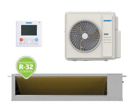 KIT CONJUNTO BAJA SILUETA SURREY INVERTER R32 3TR - [648FB3-ISQ036AC]