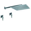 GRIFERÍA DUCHA BICOMANDO SIN TRANSFERENCIA BLOCK LEVER CROMO - HIDROMET - 10 AÑOS DE GARANTÍA [03409CRCR]