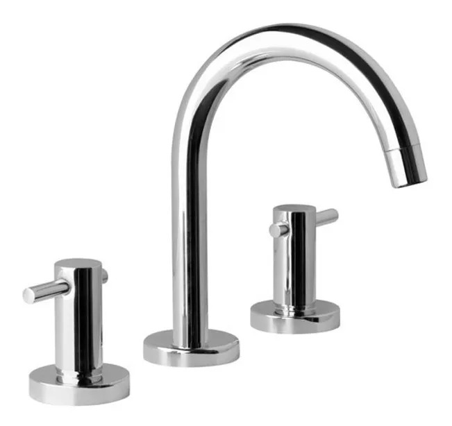 GRIFERÍA BICOMANDO CIERRE CERAMICO ZEN LAVATORIO CROMO HYDROS [315111]