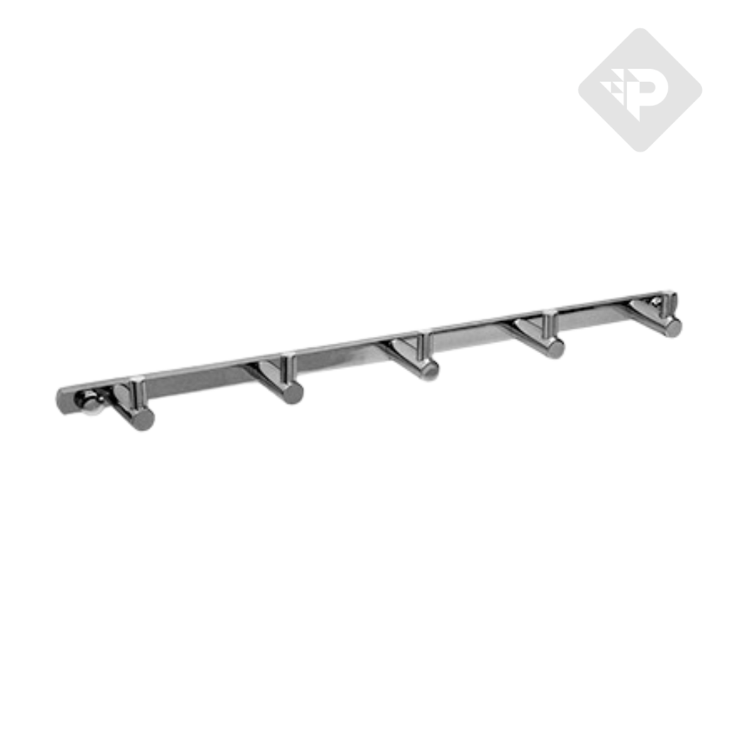 ACCESORIO PERCHERO QUINTUPLE CROMO PIAZZA [C5011]