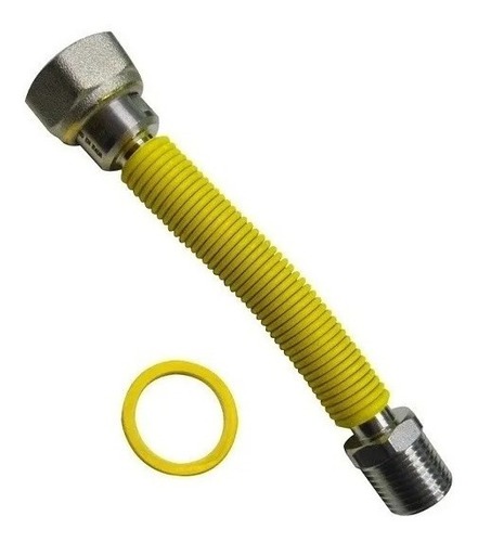 FLEXIBLE DE GAS EXTENSIBLE ROSCA 3/4H - 1/2M