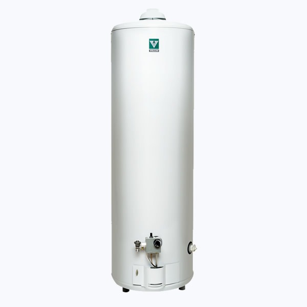 TERMOTANQUE GAS NATURAL 160LTS BLANCO - CONEXIÓN SUPERIOR - VOLCAN [0160GV]
