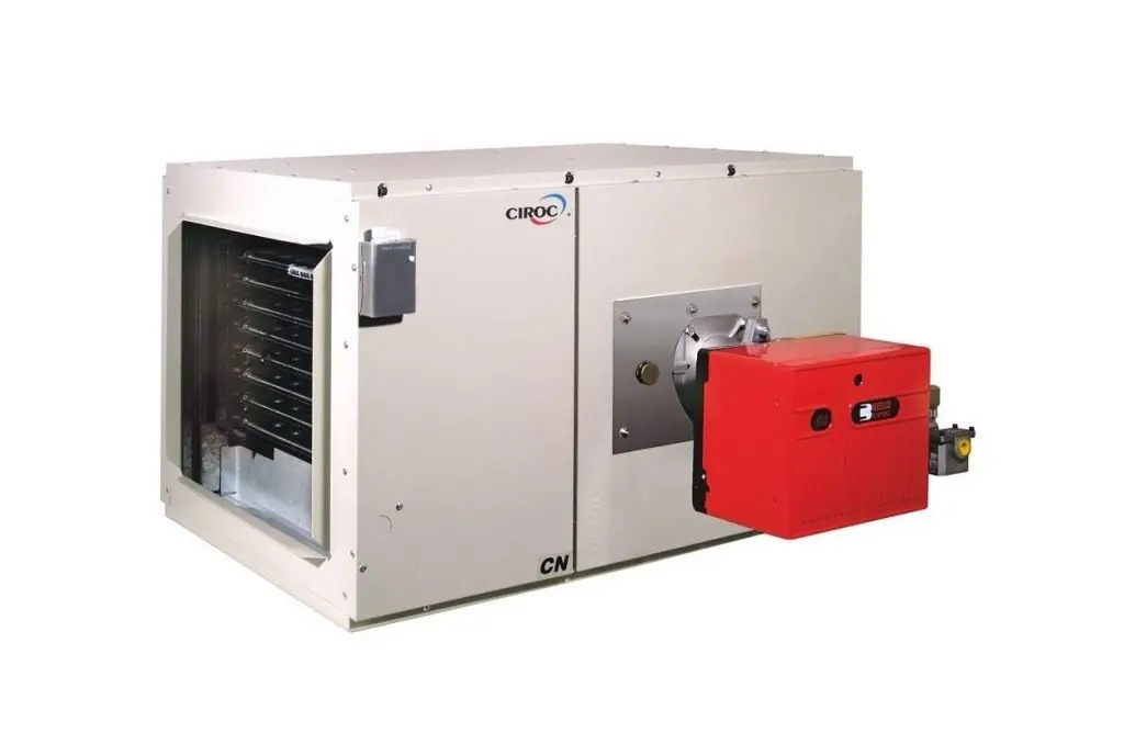 GENERADOR AIRE CALIENTE - MODELO CN-45 CON QUEMADOR RIELLO - GAS OIL - CIROC