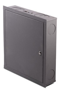 GABINETE 900x450x110 CON SOPORTE, TAPA Y MARCO GRIS ANTIOXIDO - ENVOLTORIO FILM