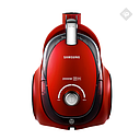 ASPIRADORA 1,5L CON TECNOLOGÍA TWIN CHAMBER - SIN BOLSA - ROJO - SAMSUNG [SAVC20CCNMARF]