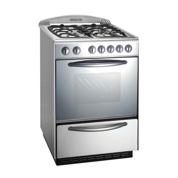 COCINA MULTIGAS CXCLFV REFLEX 4 HORNALLAS ACERO INOXIDABLE - DOMEC [61984]
