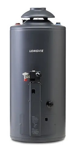 TERMOTANQUE ALTA RECUPERACION 56lts NEGRO - RECUPERA 840L/HS - LONGVIE [TP860AR-N]