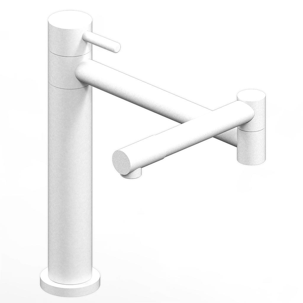 [26564] GRIFERÍA COCINA MONOCOMANDO ONE BLANCO - HIDROMET - 10 AÑOS DE GARANTÍA [3071BLBL]