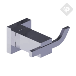 [26620] ACCESORIO PERCHA GEOMETRY CROMO -  HIDROMET [2852CRCR]