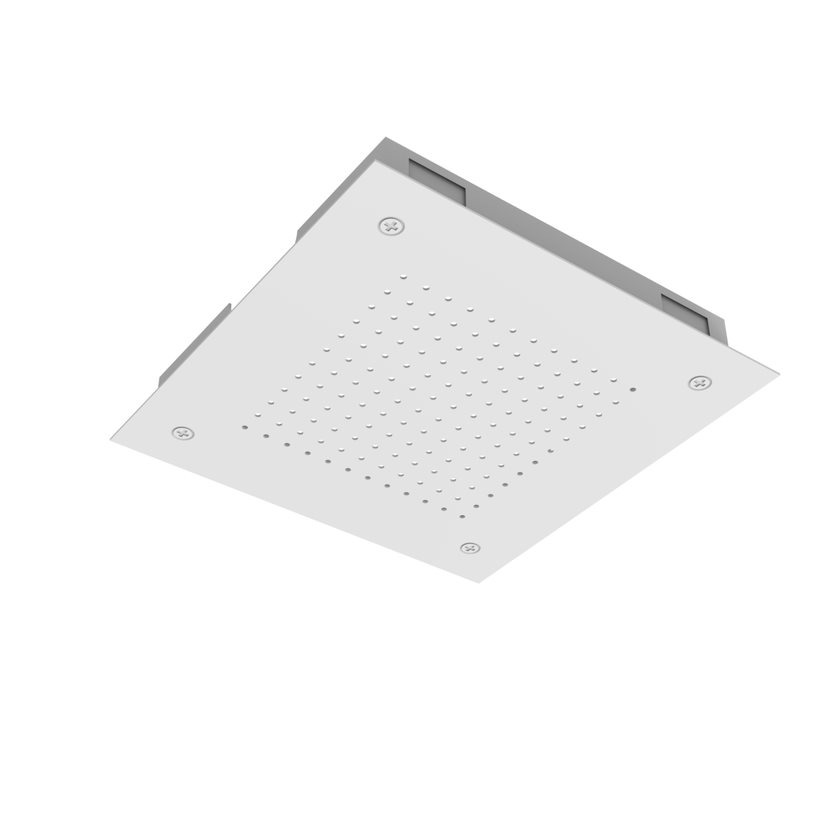 [26741] GRIFERÍA DUCHA EMBUTIDA SIMPLE 380mm BLANCO - HIDROMET - 10 AÑOS DE GARANTÍA [1917BLBL]