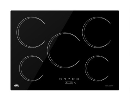 [26958] ANAFE VITROCERÁMICO EMPOTRABLE 5 HORNALLAS NEGRO - TST [25-5]