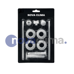 [27902] KIT UNIVERSAL ACCESORIOS P/ RADIADOR - 11 PIEZAS - NOVA CLIMA