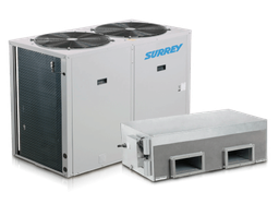 [31389] SISTEMA SEPARADO PARA CONDUCTO 10TR - MODELO 640EQ - F/C POR BOMBA- SURREY  (COMMERCIAL) [640EQ120---SA]