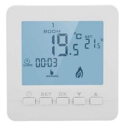 [32064] TERMOSTATO DIGITAL PROGRAMABLE CON BOTONES PARA CALDERA - NOVA CLIMA