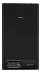 [32129] CALDERA  PRIMA TEC SMART  24 DOBLE SERVICIO - GAS NATURAL - TIRO FORZADO - NEGRA - PEISA [10001889]