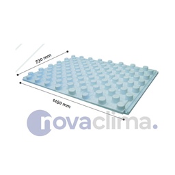 [32149] PLACA SUELO RADIANTE NOVAFIX - BUENOS AIRES - DENSIDAD 20KG/CM2 - NOVA CLIMA