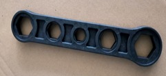 [32184] LLAVE PLASTICA PARA AJUSTE DE RADIADOR - 17mm; 22mm; 25,5mm; 28mm y 32mm - NOVA CLIMA