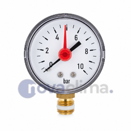 [32185] MANOMETRO 10bar ROSCA M 1/2" - NOVA CLIMA