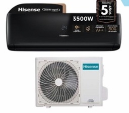 [32224] KIT CONJUNTO SPLIT INVERTER HISENSE 3500 W FRIO CALOR - BLACK