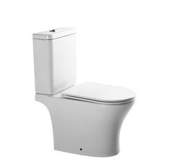 [32390] ABRUZZO INODORO LARGO CON ASIENTO + DEPOSITO INODORO CON VALVULA - PIAZZA [B0700]