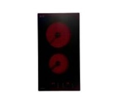 [32551] ANAFE ELECTRICO RESISTENCIA 2 PUNTOS DE COCCION CON CONTROL TOUCH Y SUPERFICIE VITROCERAMICA - NEGRO - FLORENCIA [6629E]