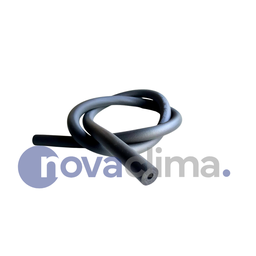 [11963] AISLACION ELASTOMERICA NEGRA 1/4" 6MM POR METRO - NOVA CLIMA