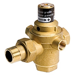 [22399] VALVULA DE LLENADO AUTOMATICO 1/2" LATON - CONEX H-M C/ENLACE - GIACOMINI - R150BY103