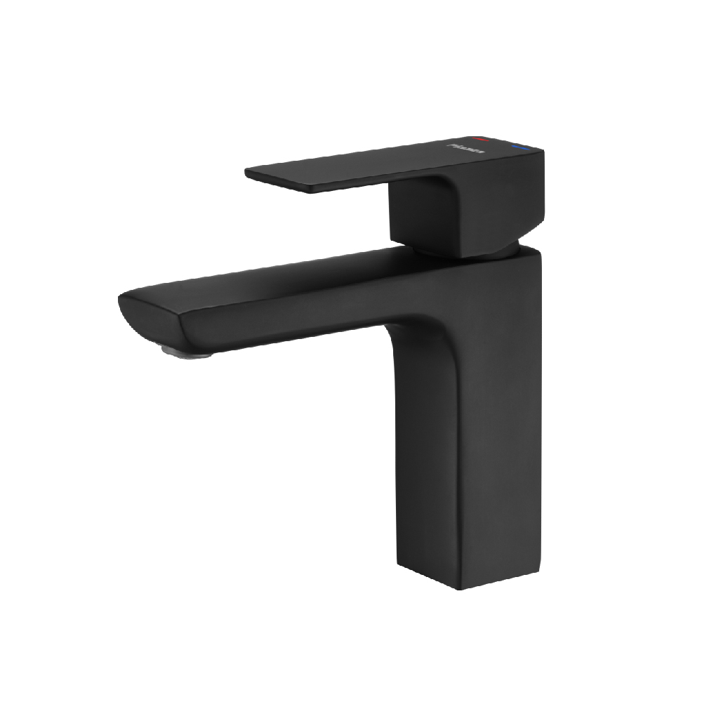 [24488] GRIFERÍA MONOCOMANDO ARQ LAVATORIO MESADA NEGRA PIAZZA [10400NE]