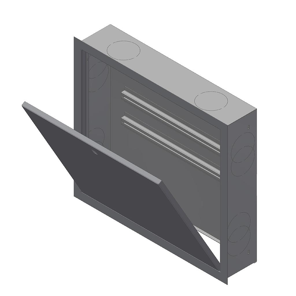 [25946] GABINETE 650x570x115 MODULO DE CONTABILIZACION DE ENERGIA DOBLE SERVICIO - PEISA [10001535]