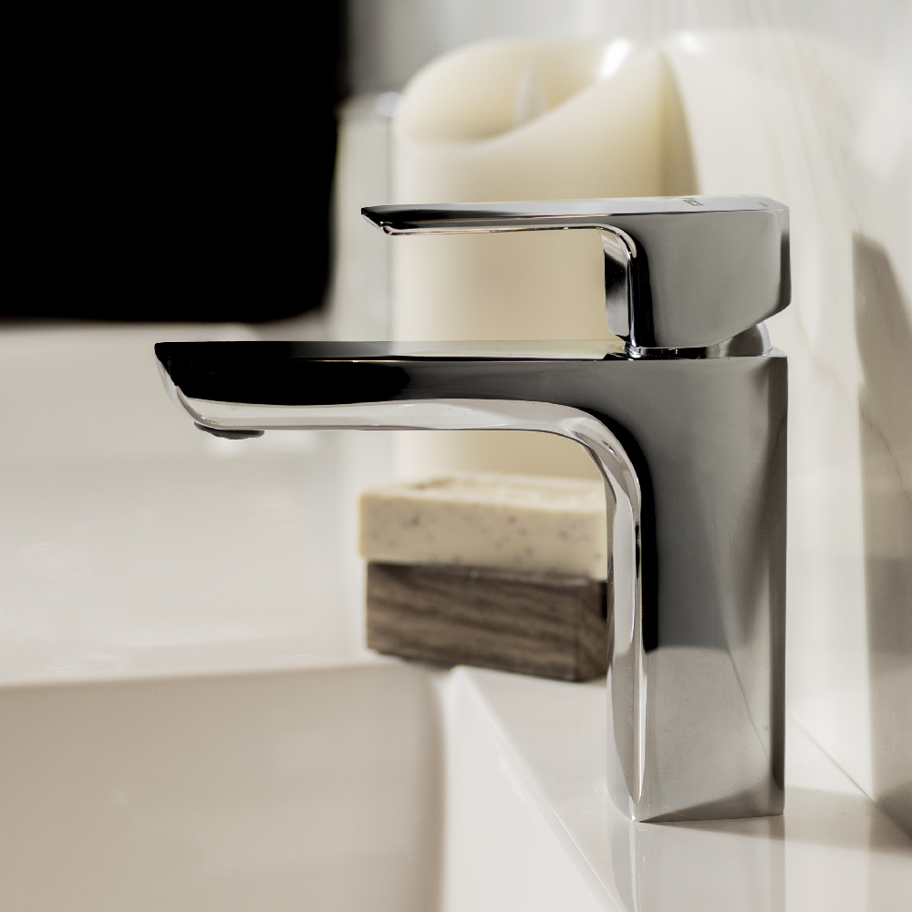 GRIFERÍA MONOCOMANDO ARQ LAVATORIO MESADA CROMO PIAZZA [10400]