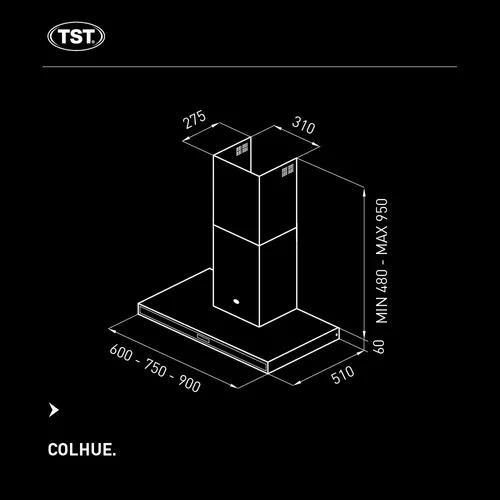 CAMPANA COLHUE 60cm A-3V - TST [300-60]