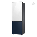 HELADERA NO FROST 328L BESPOKE WHITE/NAVY - SAMSUNG [SARB33A3070WN]