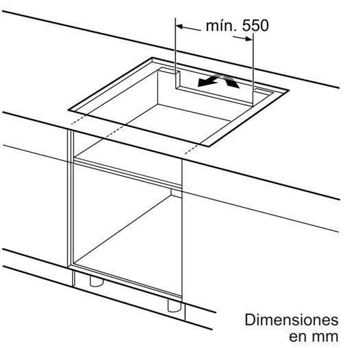 ANAFE DE INDUCCION 80CM NEGRO - BOSCH [PIE875DC1E]