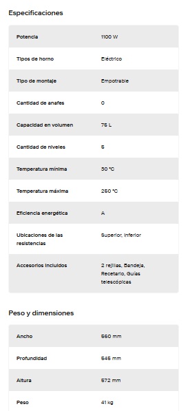 HORNO ELECTRICO DE VAPOR NATURAL STEAM 76L CON WIFI - SAMSUNG [NV7B4040VAS]