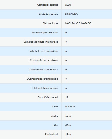 CALEFACTOR 5000 CALORIAS A GAS  - SIN SALIDA  - ORMAY [5000 SS]