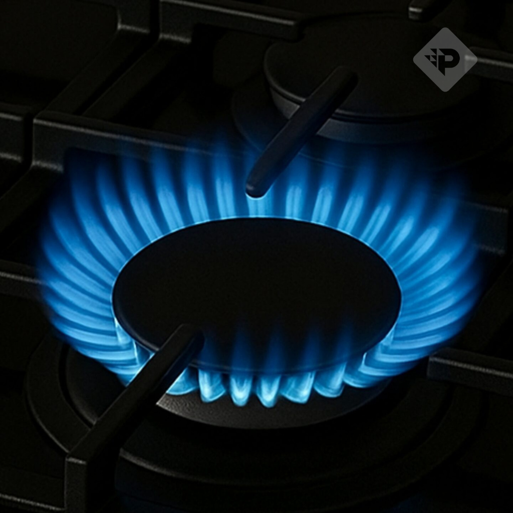 ANAFE A GAS VIDRIO TEMPLADO DE 4 ZONAS NEGRO DE 60cm - NODOR [GH6040GBK]