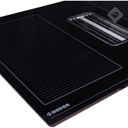 ANAFE DE INDUCCION DE 4 ZONAS CON EXTRACTOR NEGRO DE 77cm - NODOR [ISN7220BK]