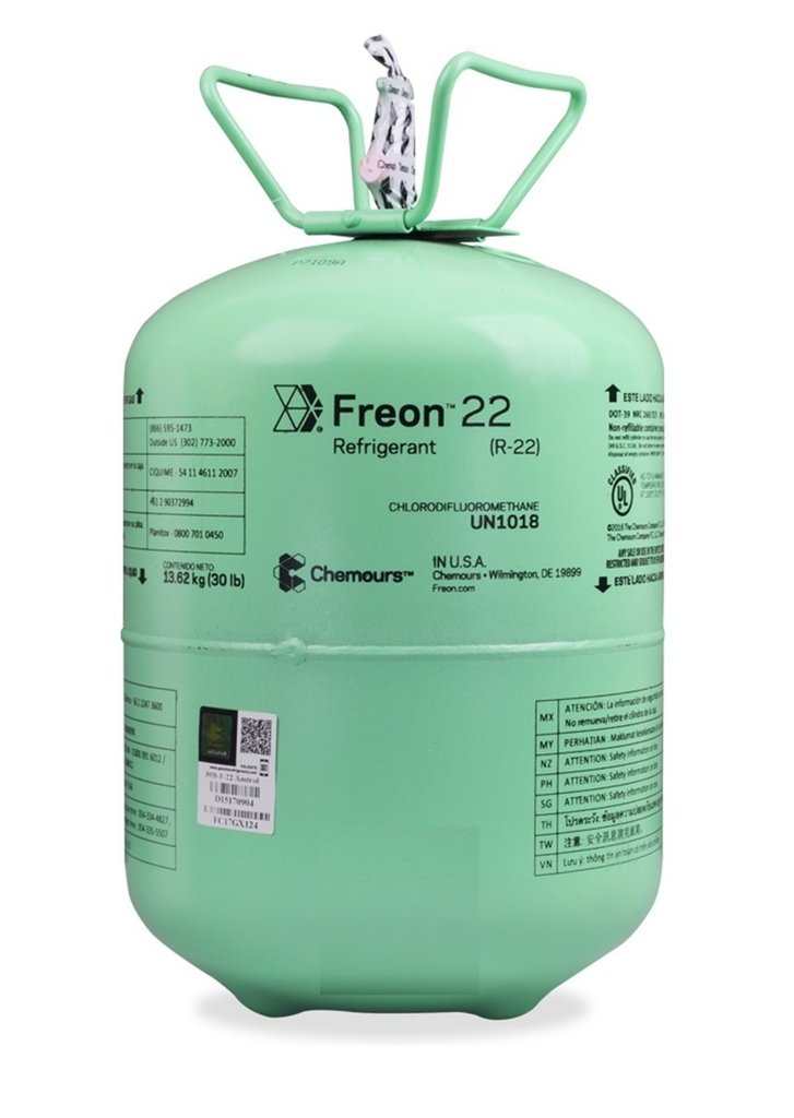 GAS REFRIGERANTE CHEMOURS R22 - 13.61 KG